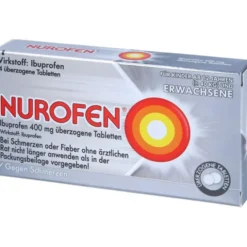 NUROFEN Ibuprofen 400 mg überzogene Tabletten 24 St