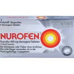 NUROFEN Ibuprofen 400 mg überzogene Tabletten 24 St