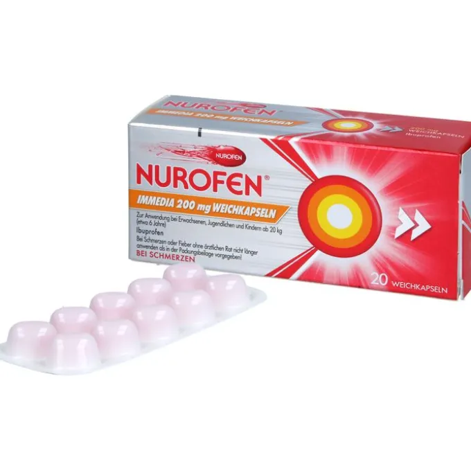 NUROFEN Immedia 200 mg Weichkapseln 20 St
