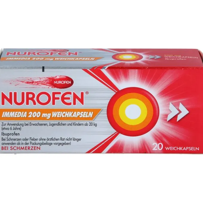 NUROFEN Immedia 200 mg Weichkapseln 20 St