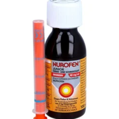 NUROFEN Junior Fieber-u.Schmerzsaft Erdbe.40 mg/ml 100 ml