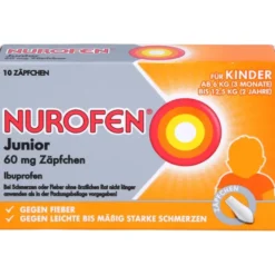 NUROFEN Junior 60 mg Zäpfchen 10 St