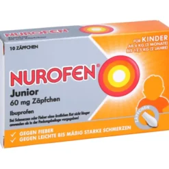 NUROFEN Junior 60 mg Zäpfchen 10 St