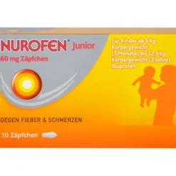 NUROFEN Junior 60 mg Zäpfchen 10 St