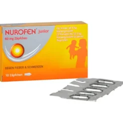 NUROFEN Junior 60 mg Zäpfchen 10 St
