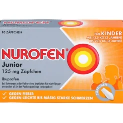 NUROFEN Junior 125 mg Zäpfchen 10 St