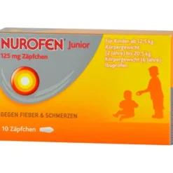 NUROFEN Junior 125 mg Zäpfchen 10 St