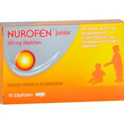 NUROFEN Junior 125 mg Zäpfchen 10 St
