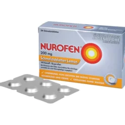 NUROFEN 200 mg Schmelztabletten Lemon 24 St