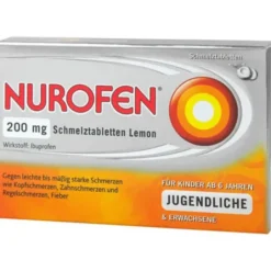 NUROFEN 200 mg Schmelztabletten Lemon 24 St