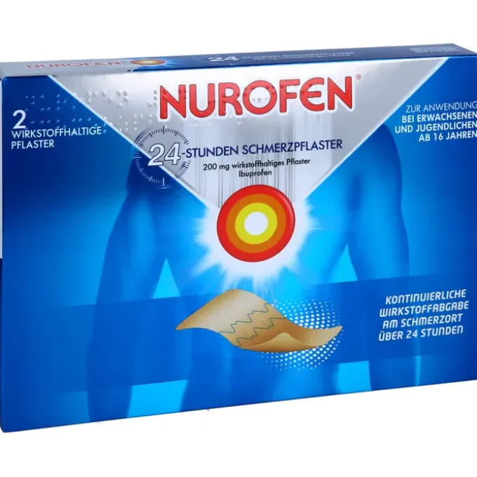 NUROFEN 24-Stunden Schmerzpflaster 200 mg 2 St