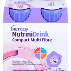 NUTRINIDRINK Compact MultiFibre Erdbeere 32 Stück