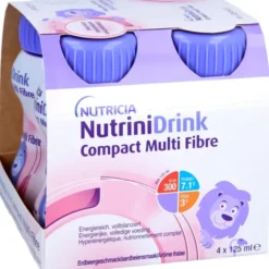NUTRINIDRINK Compact MultiFibre Erdbeere 32 Stück