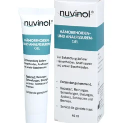 NUVINOL Hämorrhoiden-Gel und Analfissuren-Gel 40 ml