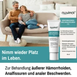 NUVINOL Hämorrhoiden-Gel und Analfissuren-Gel 40 ml