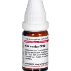 NUX VOMICA C 200 Globuli 10 g