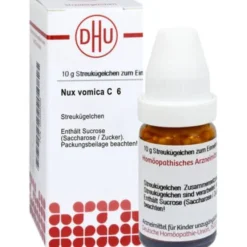 NUX VOMICA C 6 Globuli 10 g