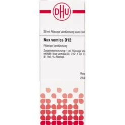 NUX VOMICA D 12 Dilution 20 ml