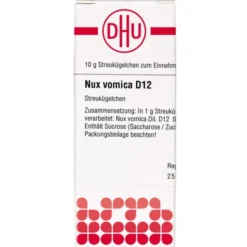 NUX VOMICA D 12 Globuli 10 g