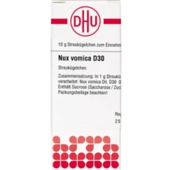 NUX VOMICA D 30 Globuli 10 g