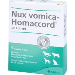 NUX VOMICA HOMACCORD ad us.vet.Ampullen 5 St