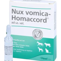 NUX VOMICA HOMACCORD ad us.vet.Ampullen 5 St