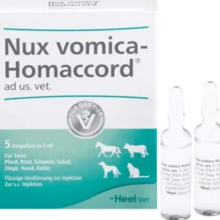 NUX VOMICA HOMACCORD ad us.vet.Ampullen 5 St
