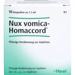 NUX VOMICA HOMACCORD Ampullen 10 St