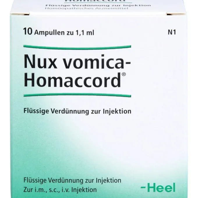 NUX VOMICA HOMACCORD Ampullen 10 St