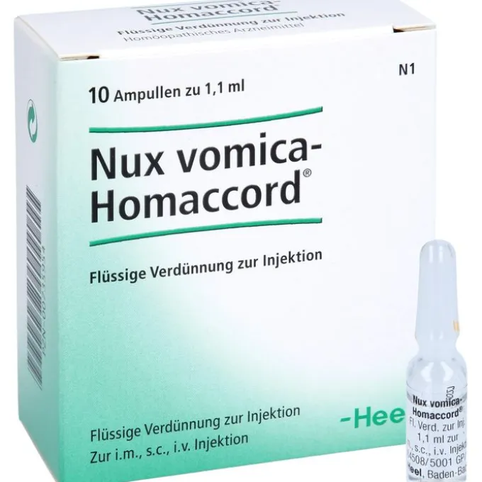 NUX VOMICA HOMACCORD Ampullen 10 St