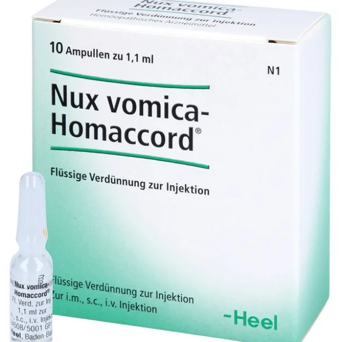 NUX VOMICA HOMACCORD Ampullen 10 St