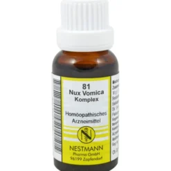 NUX VOMICA KOMPLEX Nr.81 Dilution 20 ml