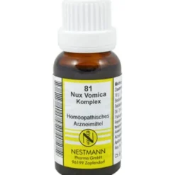 NUX VOMICA KOMPLEX Nr.81 Dilution 20 ml