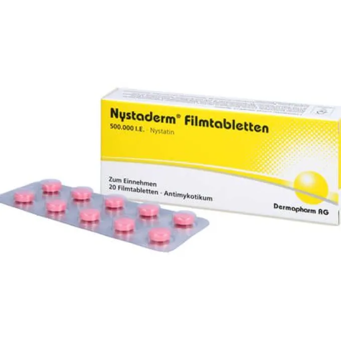 NYSTADERM Filmtabletten 20 St