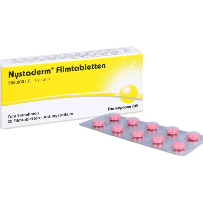 NYSTADERM Filmtabletten 20 St