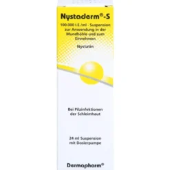 NYSTADERM S Suspension Dosierpumpe 24 ml