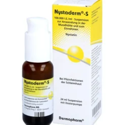 NYSTADERM S Suspension Dosierpumpe 24 ml