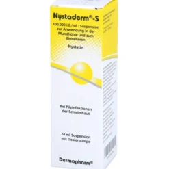NYSTADERM S Suspension Dosierpumpe 24 ml