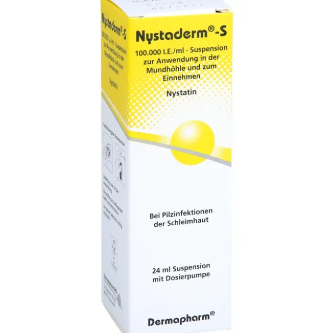NYSTADERM S Suspension Dosierpumpe 24 ml