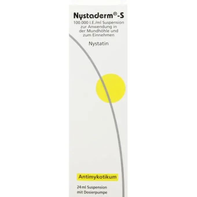 NYSTADERM S Suspension Dosierpumpe 24 ml