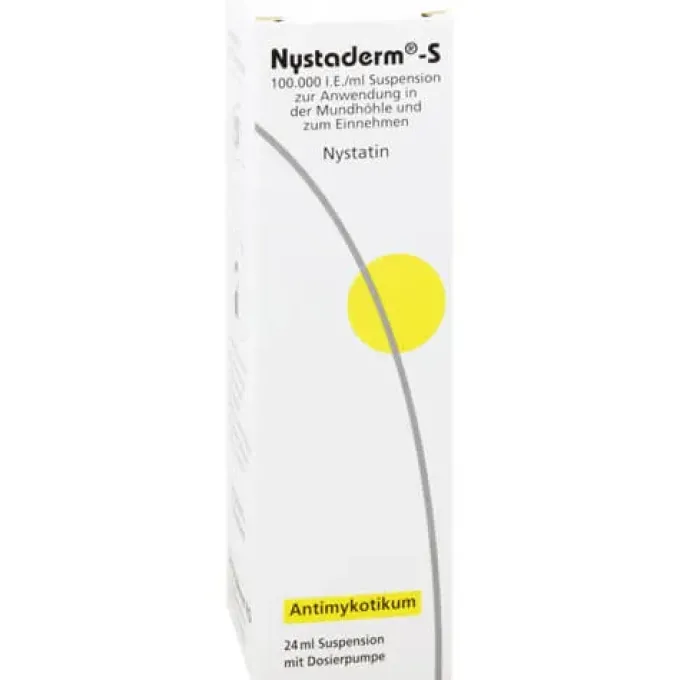 NYSTADERM S Suspension Dosierpumpe 24 ml