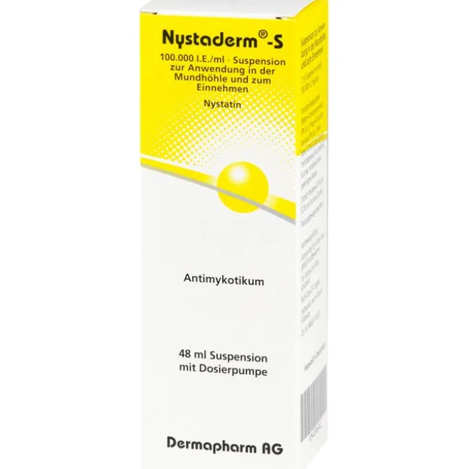 NYSTADERM S Suspension Dosierpumpe 48 ml