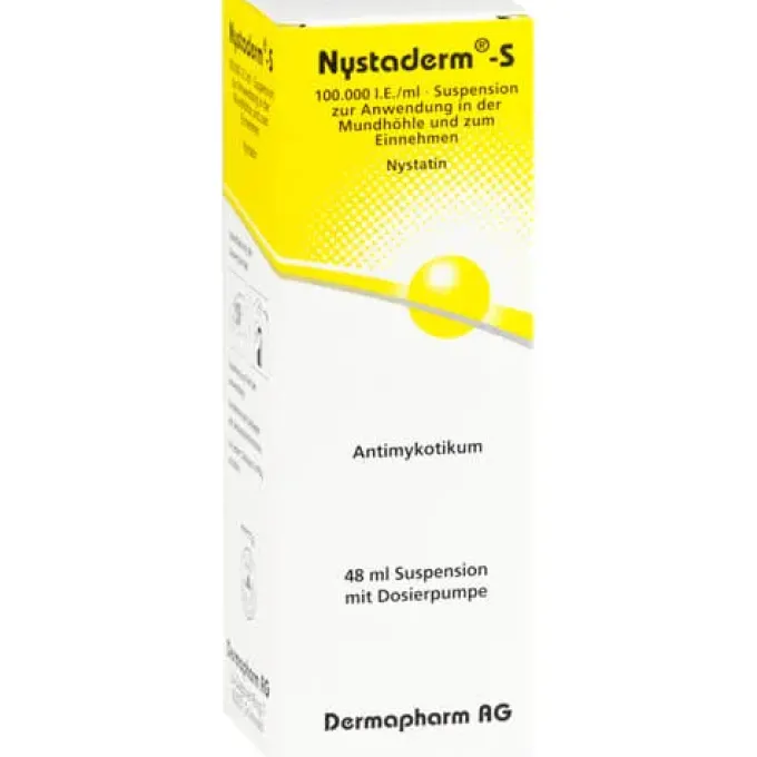 NYSTADERM S Suspension Dosierpumpe 48 ml