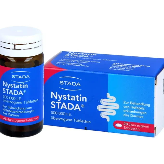 NYSTATIN STADA 500.000 I.E. überzogene Tab. 20 St