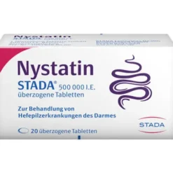 NYSTATIN STADA 500.000 I.E. überzogene Tab. 20 St