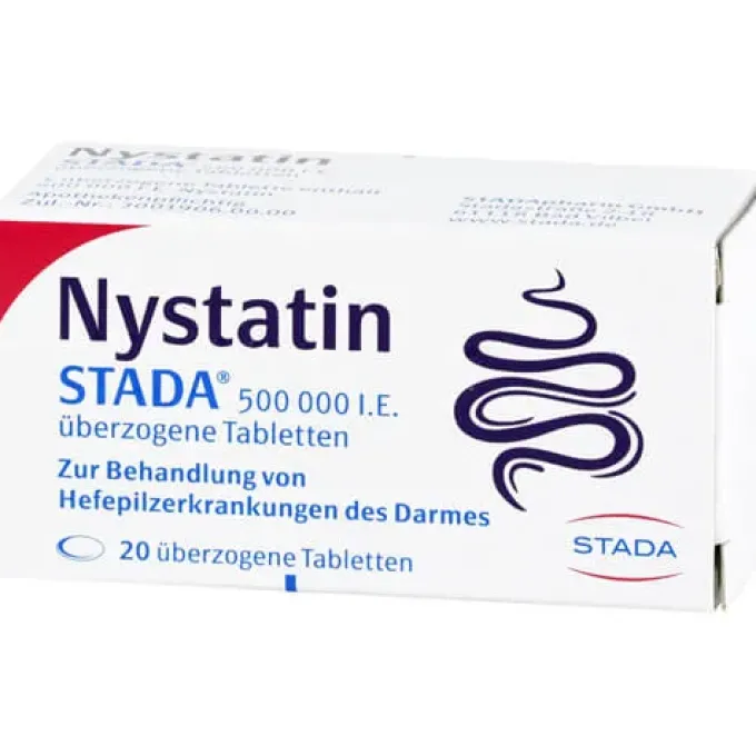 NYSTATIN STADA 500.000 I.E. überzogene Tab. 20 St