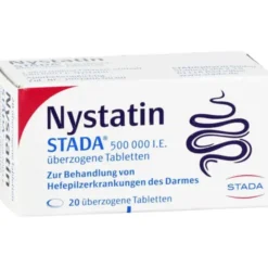 NYSTATIN STADA 500.000 I.E. überzogene Tab. 20 St