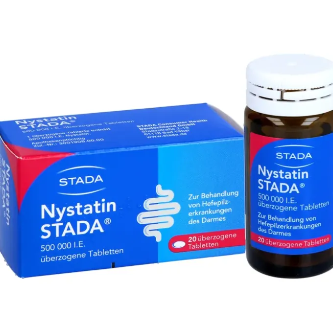 NYSTATIN STADA 500.000 I.E. überzogene Tab. 20 St