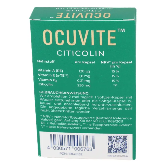 OCUVITE Citicolin Kapseln 30 Stück