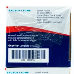 OCUVITE Complete 12 mg Lutein Kapseln 180 Stück